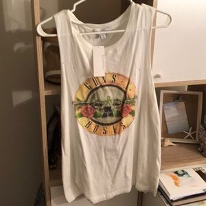 Guns N Roses Sleeveless Top